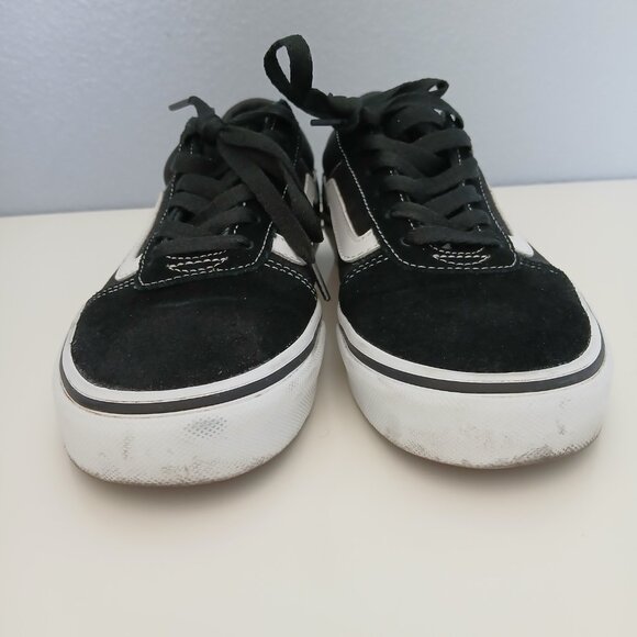Vans Ward Women's SIze 8 Black and White Suede and Canvas Sneakers - Picture 8 of 14